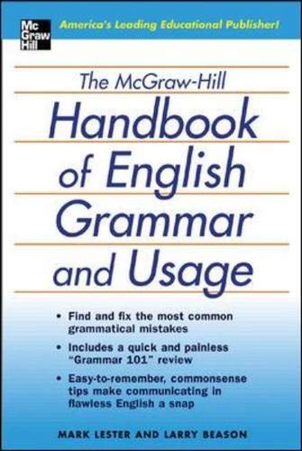 Stock image for The McGraw-Hill Handbook of English Grammar and Usage for sale by Wonder Book
