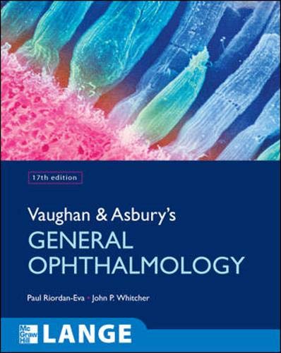 Imagen de archivo de Vaughan and Asbury's General Ophthalmology a la venta por Better World Books