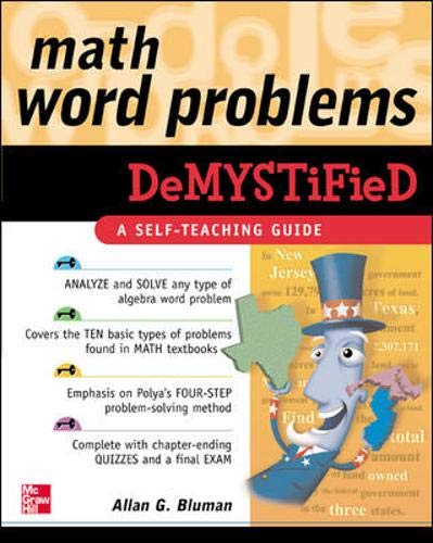 9780071443166: Math Word Problems Demystified
