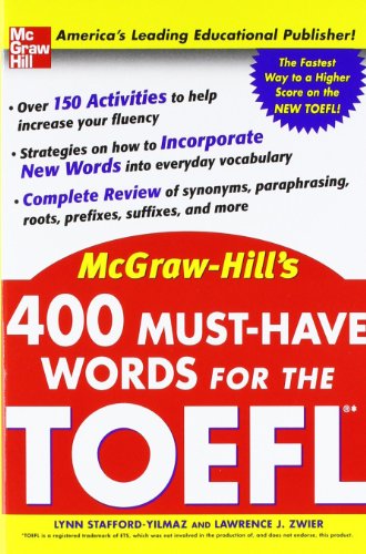 9780071443289: 400 Must-Have Words for the TOEFL