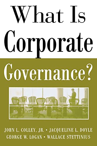 9780071444484: What Is Corporate Governance? (The Mcgraw-Hill What Is)