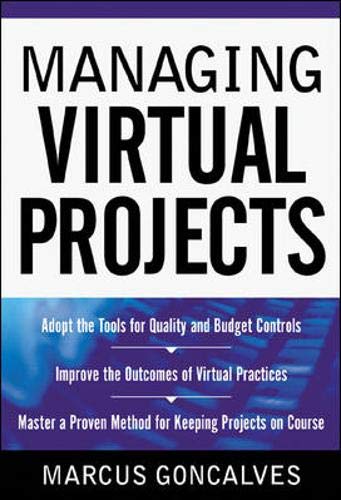 Imagen de archivo de Managing Virtual Projects a la venta por Better World Books