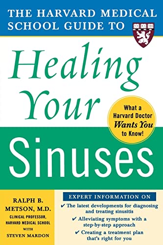 Stock image for Harvard Medical School Guide to Healing Your Sinuses (Harvard Medical School Guides) for sale by SecondSale