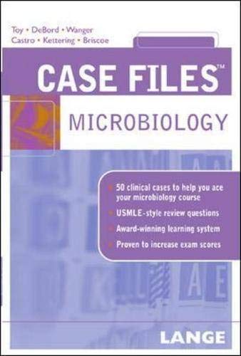 9780071445740: Case Files Microbiology (LANGE Case Files)