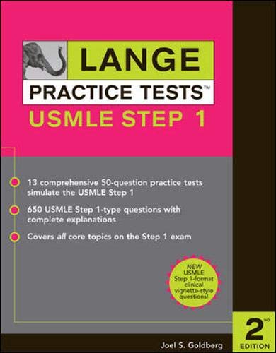 Stock image for Lange Practice Tests for the USMLE Step 1 (LANGE Reviews USMLE) for sale by HPB-Red