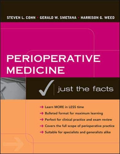 Imagen de archivo de Perioperative Medicine a la venta por Better World Books