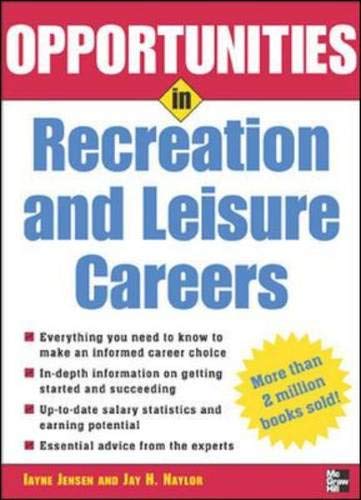 Imagen de archivo de Opportunities in Recreation and Leisure Careers a la venta por Better World Books: West