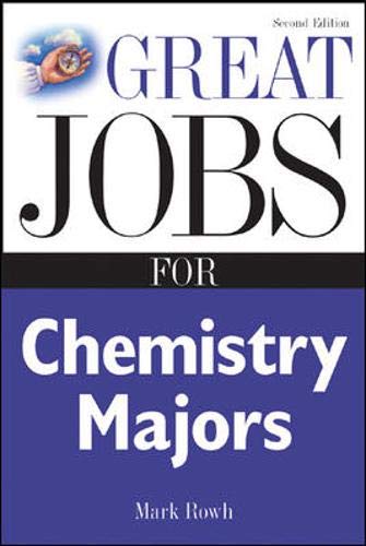 Imagen de archivo de Great Jobs for Chemistry Majors a la venta por Better World Books