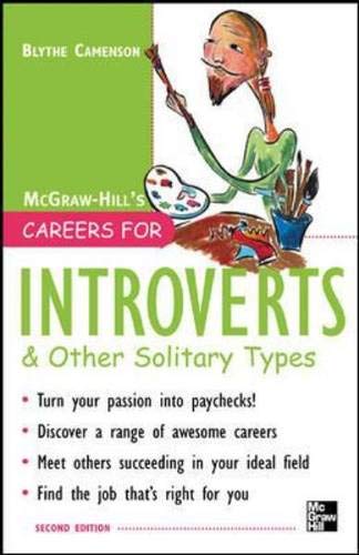 Stock image for Careers for Introverts and Other Solitary Types for sale by Better World Books