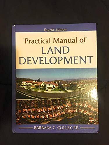 Imagen de archivo de Practical Manual of Land Development a la venta por HPB-Red