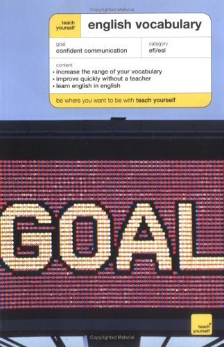Imagen de archivo de Teach Yourself English Vocabulary New Edition a la venta por ThriftBooks-Dallas