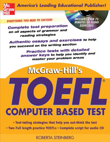 Beispielbild fr McGraw-Hill's TOEFL CBT with Audio CD (McGraw-Hill's TOEFL CBT (W/CD)) zum Verkauf von Wonder Book