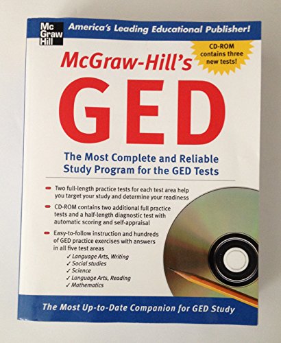 Stock image for Mcgraw-Hill's GED: The Most Complete and Reliable Study Program for the GED Tests for sale by ZBK Books