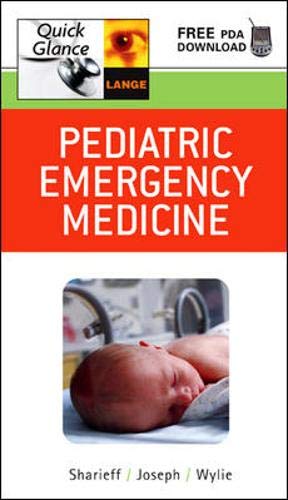 Beispielbild fr Pediatric Emergency Medicine Quick Glance zum Verkauf von Bookmans