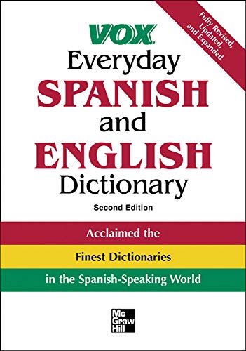 Beispielbild fr Vox Everyday Spanish and English Dictionary (VOX Dictionary Series) zum Verkauf von Wonder Book