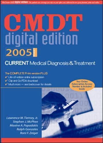 Stock image for Current Medical Diagnosis & Treatment Digital Edition 2005 for sale by Buchpark