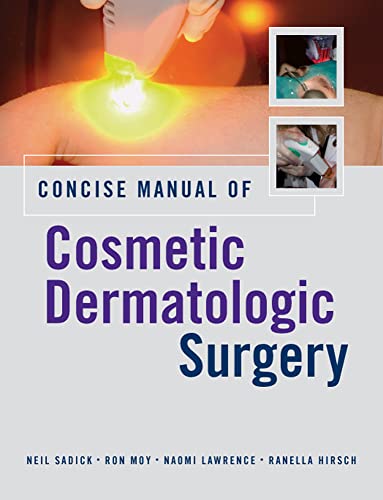 Beispielbild fr Concise Manual of Cosmetic Dermatologic Surgery zum Verkauf von HPB-Red