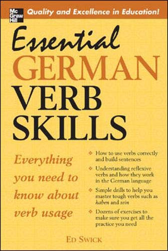 Stock image for Essential German Verb Skills for sale by Better World Books: West