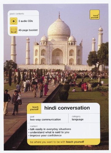 Beispielbild fr Teach Yourself Hindi Conversation (3cds + Guide) (Teach Yourself: Language) zum Verkauf von medimops
