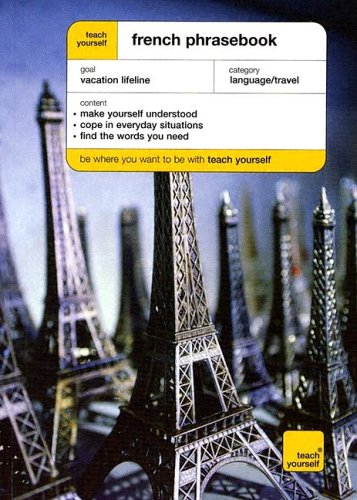 Stock image for French Pharasebook - Teach Yourself for sale by Better World Books: West