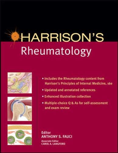 Imagen de archivo de Harrison's Rheumatology a la venta por HPB-Red