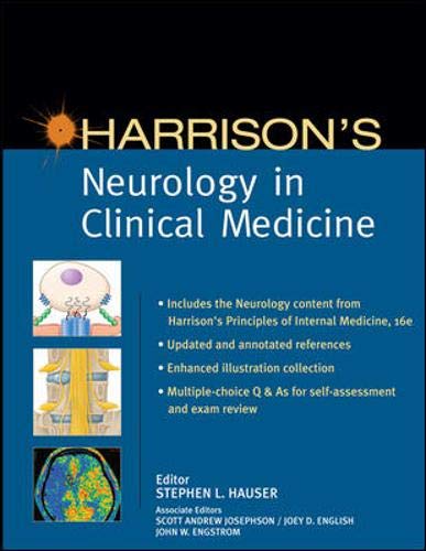 Beispielbild fr Harrison's Neurology in Clinical Medicine zum Verkauf von HPB-Red