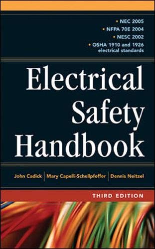 Beispielbild fr Electrical Safety Handbook 3E zum Verkauf von Better World Books