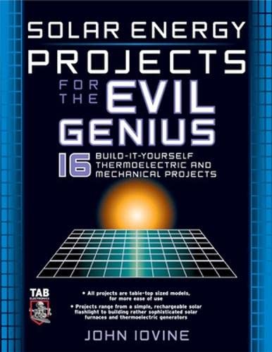 9780071458221: Solar Energy Projects for the Evil Genius