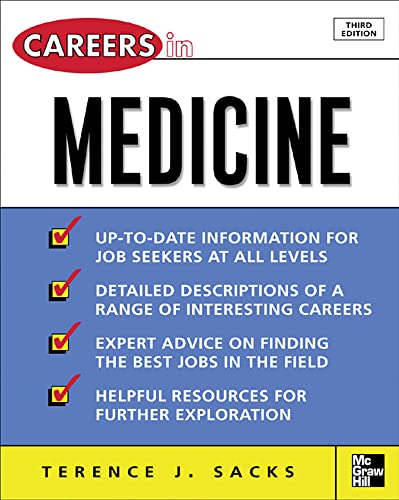 Stock image for Careers in Medicine, 3rd Ed for sale by Better World Books Ltd