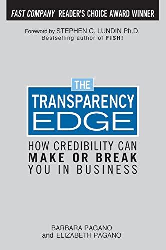 9780071458849: The Transparency Edge (BUSINESS BOOKS)