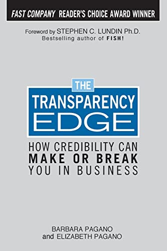 9780071458849: The Transparency Edge