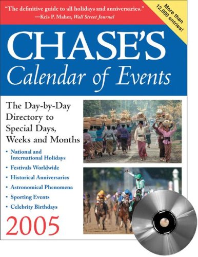 9780071460026: Chase's Calendar of Events 2005