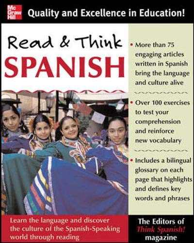 Imagen de archivo de Read And Think Spanish Book Th a la venta por SecondSale