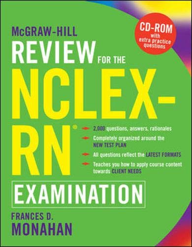 9780071460774: McGraw-Hill Review for the NCLEX-RN Examination