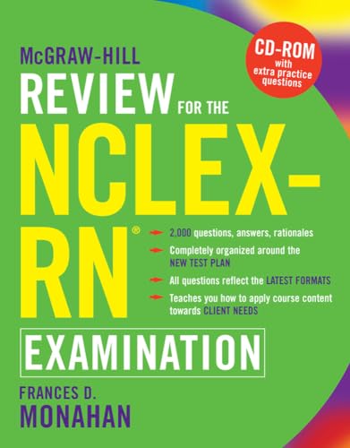 Stock image for McGraw-Hill Review for the NCLEX-RN Examination for sale by Better World Books