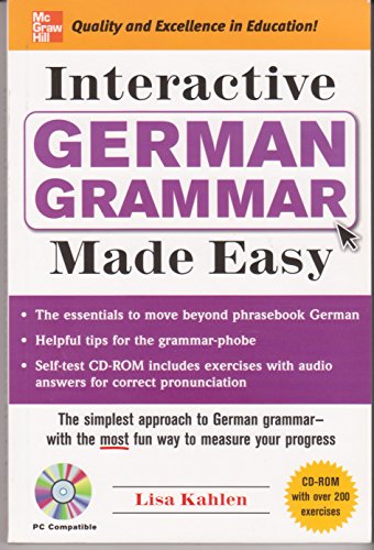 Stock image for Interactive German Grammar Made Easy w/CD-ROM for sale by HPB-Red