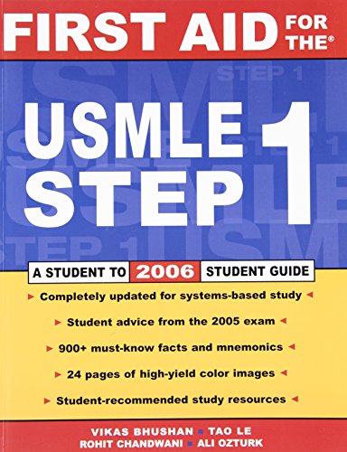 Beispielbild fr First Aid for the USMLE Step 1 zum Verkauf von Better World Books