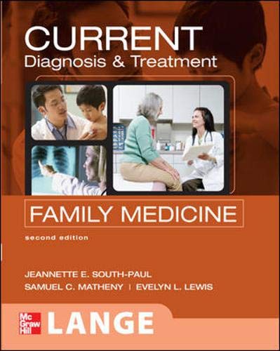 Beispielbild fr CURRENT Diagnosis & Treatment in Family Medicine, Second Edition (LANGE CURRENT Series) zum Verkauf von HPB-Red
