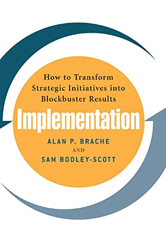 9780071461559: Implementation: How to Transform Strategic Initiatives into Blockbuster Results: How to Transform Strategic Initiatives into Blockbuster Results (BUSINESS BOOKS)