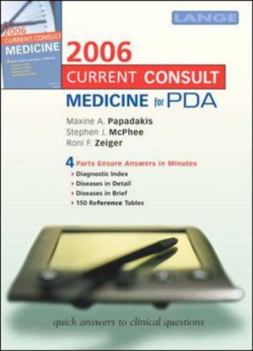 CURRENT CONSULT MEDICINE FOR PDA 2006 DVD - PAPADAKIS
