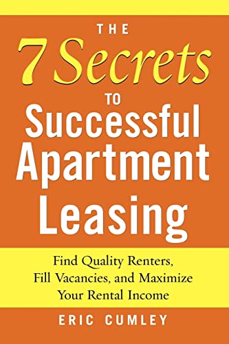 Stock image for The 7 Secrets to Successful Apartment Leasing for sale by PBShop.store US