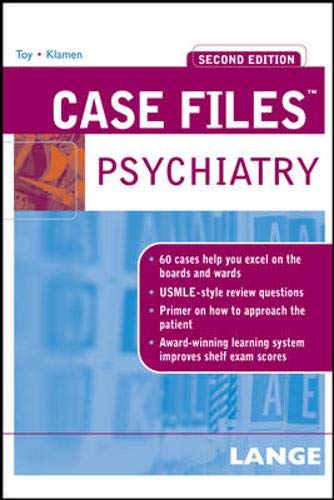 9780071462822: Case Files Psychiatry, Second Edition (LANGE Case Files)