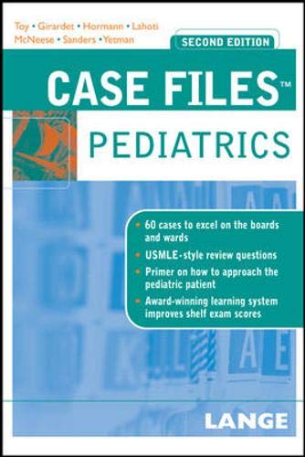 Beispielbild fr Case Files Pediatrics, Second Edition (LANGE Case Files) zum Verkauf von Wonder Book