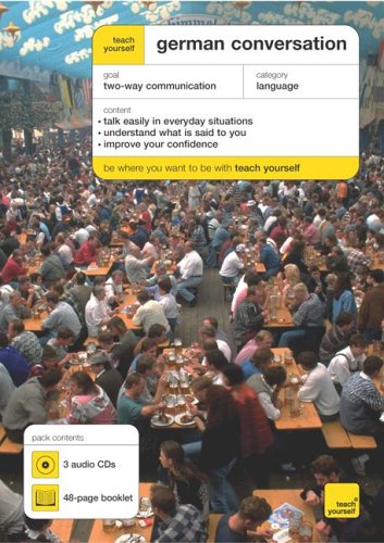 Imagen de archivo de Teach Yourself German Conversation (3cds + Guide) [With CD (3)] a la venta por ThriftBooks-Dallas