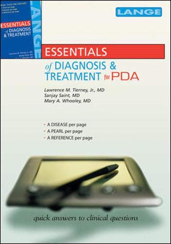 Imagen de archivo de Essentials of Diagnosis and Treatment for PDA, Third Edition (Current Essentials) a la venta por Ergodebooks