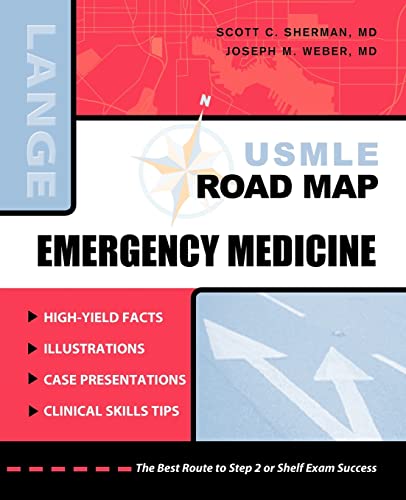 Imagen de archivo de USMLE Road Map: Emergency Medicine (LANGE USMLE Road Maps) a la venta por HPB-Red