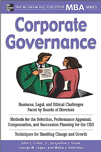 Beispielbild fr Corporate Governance zum Verkauf von Better World Books