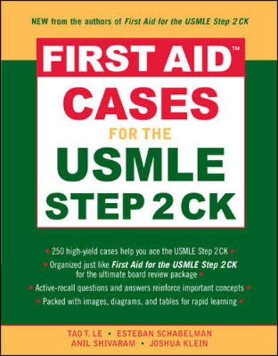 Stock image for First Aid  Cases for the USMLE Step 2 CK (First Aid USMLE) for sale by HPB-Red