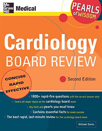 9780071464222: Cardiology Board Review: Pearls Of Wisdom, Second Edition