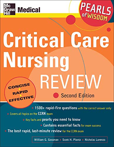 9780071464239: Critical Care Nursing Review: Pearls Of Wisdom, Second Edition